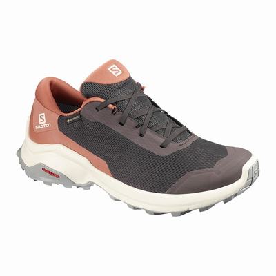 Salomon X REVEAL GORE-TEX - Naisten Vaelluskengät - Suklaa